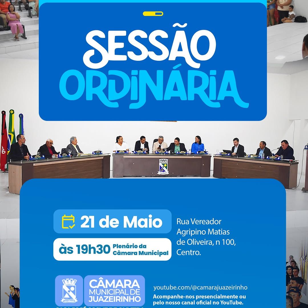 Câmara Municipal: Sessão Ordinária Promove Transparência nesta Quinta-feira